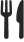 fork and knife icon